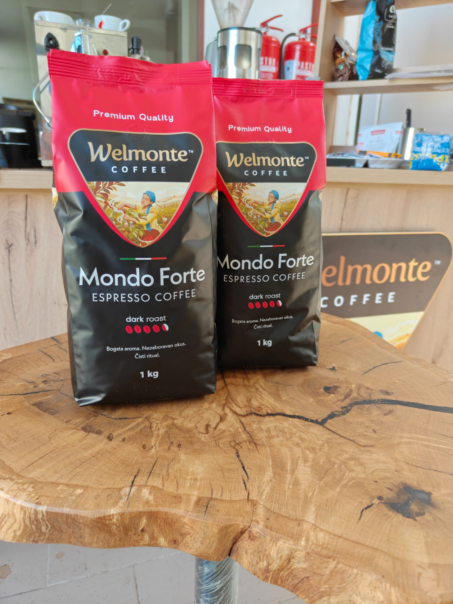 Mondo Forte espresso kafa